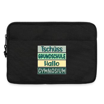 Tschüss Grundschule - Hallo Gymnasium 5. Klasse - Laptoptasche 13" - Schwarz - Vorne