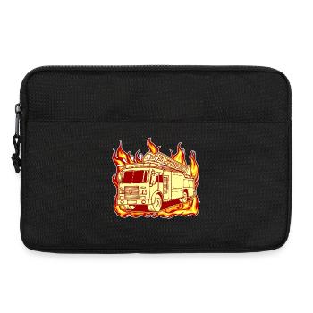 Pompiers Pompiers Pompiers Protection incendie - Sacoche pour ordinateur portable 13 pouces - noir - Devant