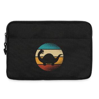 Dino Dinosaurs - Laptop bag 13" - black - Front