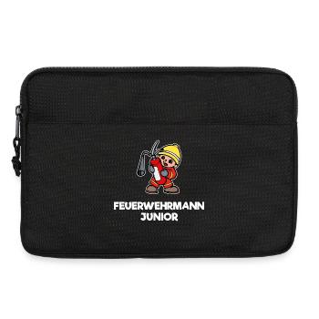 Feuerlöscher Statement Feuerwehrhelm Feuerwehr - Laptoptasche 13" - Schwarz - Vorne