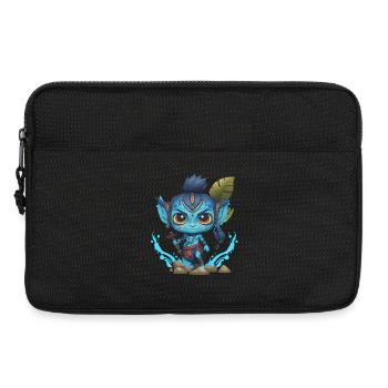 Avatar The Way of Water, cute character, navi - Laptop bag 13" - black - Front