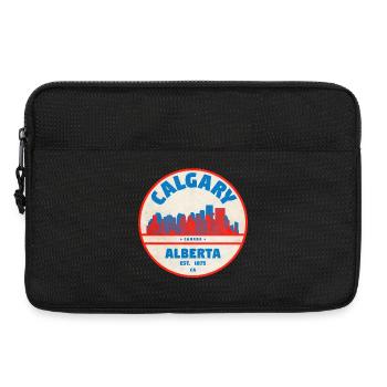 Calgary Skyline Vintage - Sacoche pour ordinateur portable 13 pouces - noir - Devant