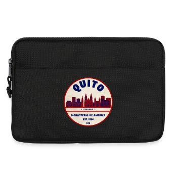 Quito Monasterio Retro Emblem 1534 - Laptop bag 13" - black - Front