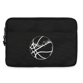 Basketball Ball - Laptop bag 13" - black - Front