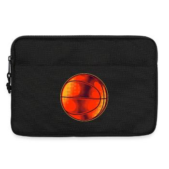 Vintage Basketball - Sacoche pour ordinateur portable 13 pouces - noir - Devant