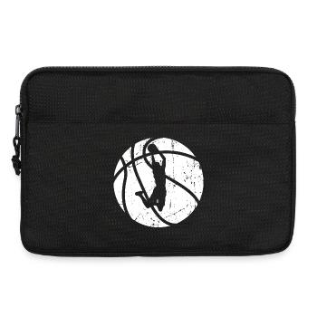 Basketball player - Laptop bag 13" - black - Front