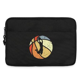 Vintage Basketball - Laptop bag 13" - black - Front