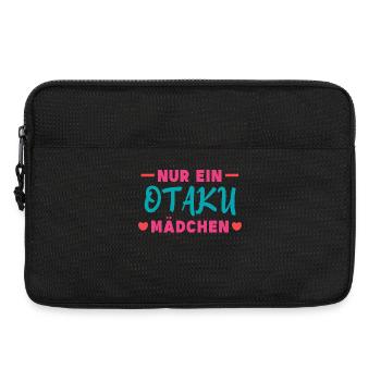 Popkultur Manga Asien Herz Anime Nerdy Otaku - Laptoptasche 13" - Schwarz - Vorne