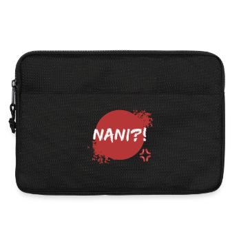 Anime Manga Citation Geek de la culture pop japonaise - Sacoche pour ordinateur portable 13 pouces - noir - Devant
