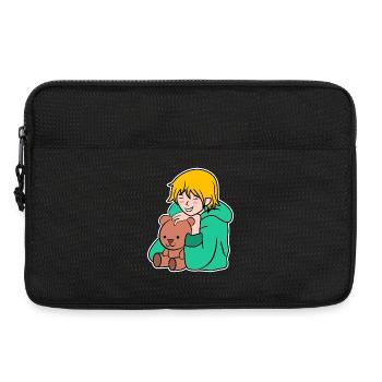 Manga Anime Popkultur Zeichentrick Cosplay Japan - Laptoptasche 13" - Schwarz - Vorne