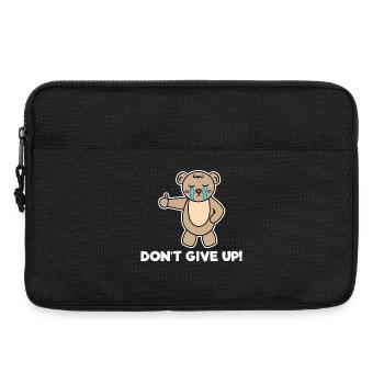 Cartoon Statement Comic Anime Manga Geek - Laptop bag 13" - black - Front