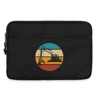 Excavatrice - Sacoche pour ordinateur portable 13 pouces - noir - Devant