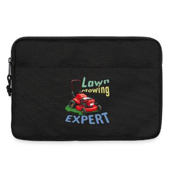 Experte für Rasenmähen - Laptoptasche 13" - Schwarz - Vorne