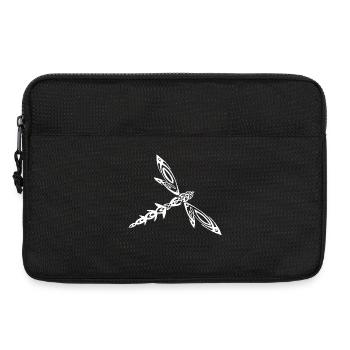 Insekten, Libellen, Libellentribal - Laptoptasche 13" - Schwarz - Vorne