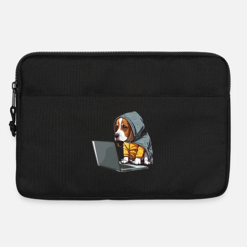 Coding dog - Laptop bag 13" - black