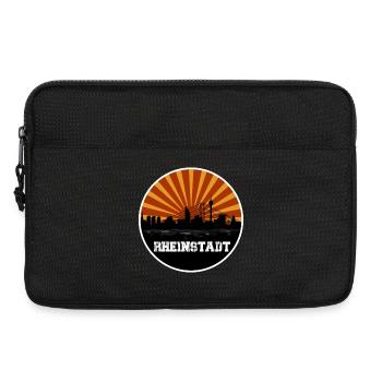 Rheinstadt Retro Skyline - Sacoche pour ordinateur portable 13 pouces - noir - Devant