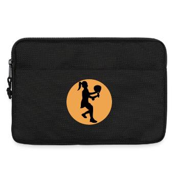Racket Balls Coach Padel Player Training - Laptop bag 13" - black - Front