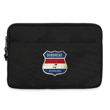 Dordrecht Netherlands coat of arms design - Laptop bag 13" - black - Front
