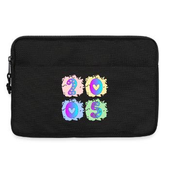 Year of birth 2005 - 21st birthday - Laptop bag 13" - black - Front