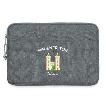 Potsdam, Nauener Tor, Brandenburg - Laptoptasche 13" - Grau meliert - Vorne