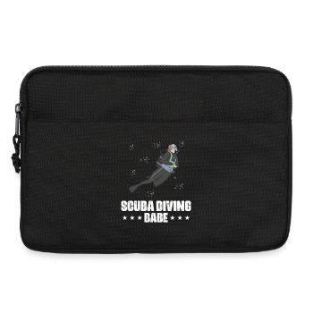 Design de plongée sous-marine - Sacoche pour ordinateur portable 13 pouces - noir - Devant
