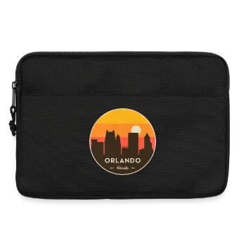 Orlando Skyline Sunset - Laptop bag 13" - black - Front