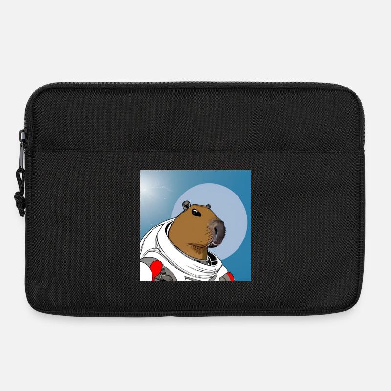 Capy-Astronaut - Laptoptasche 13" - Schwarz