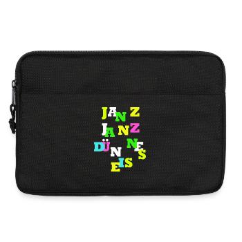 JANZ JANZ DÜNNES EIS OHJA witziges Design für dich - Laptoptasche 13" - Schwarz - Vorne