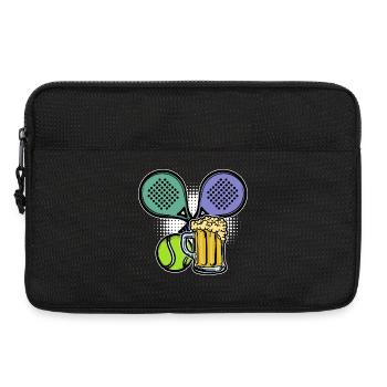 Padel Player Sport Balls Racket Padel - Laptop bag 13" - black - Front