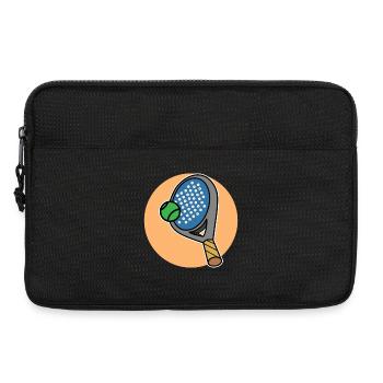 Rackets Balls Padel Sport Player Padel Game - Laptop bag 13" - black - Front