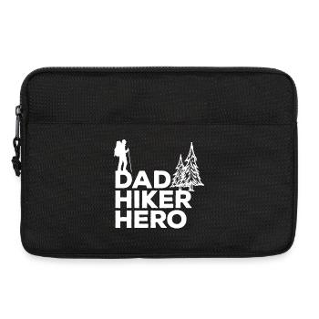 Nature Experience Hiking Routes Statement Hiking - Laptop bag 13" - black - Front