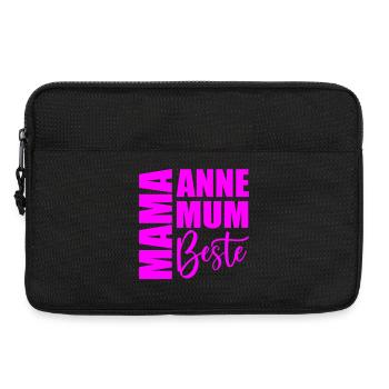 MUTTERTAG - MAMA - ANNE BESTE - MUM - Laptoptasche 13" - Schwarz - Vorne