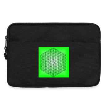 Fleur de Vie pour la Détente - 5ème Dimension - Sacoche pour ordinateur portable 13 pouces - noir - Devant