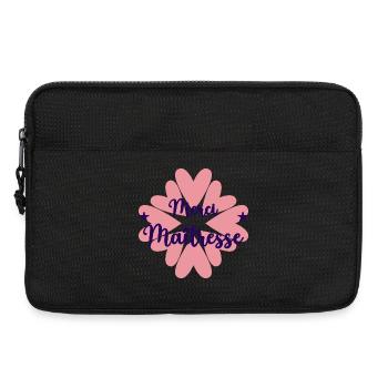 MAÎTRESSE.MERCI. MERCI MAÎTRESSE. CADEAU MAÎTRESSE - Sacoche pour ordinateur portable 13 pouces - noir - Devant