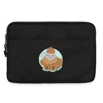Seidenhuhn Knödel - Laptoptasche 13" - Schwarz - Vorne