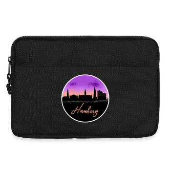 Hamburg Fine Skyline - Laptoptasche 13" - Schwarz - Vorne