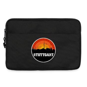 Stuttgart Skyline - Sacoche pour ordinateur portable 13 pouces - noir - Devant
