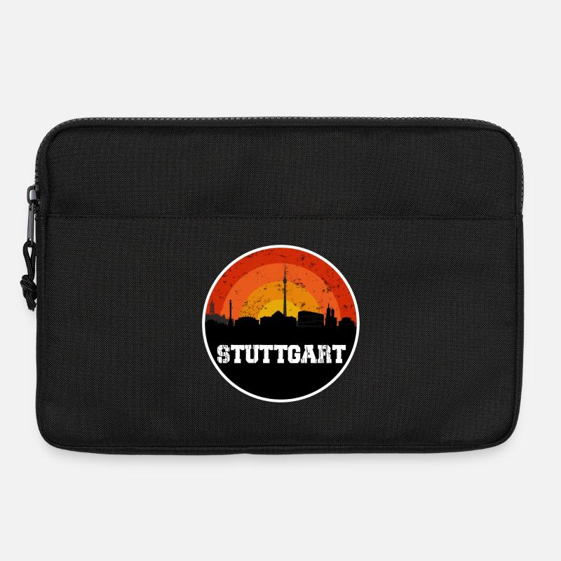Stuttgart Skyline - Laptop bag 13" - black
