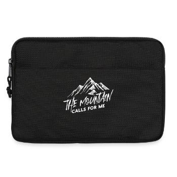 Mountains Hiking Statement Mountain Peaks Nature Lovers - Laptop bag 13" - black - Front