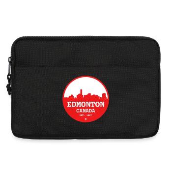 Cercle d’horizon d’Edmonton - Sacoche pour ordinateur portable 13 pouces - noir - Devant