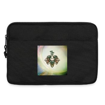 Merveilleux coeur élégant - Sacoche pour ordinateur portable 13 pouces - noir - Devant