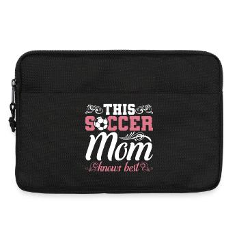 Soccer Mom - Laptop bag 13" - black - Front