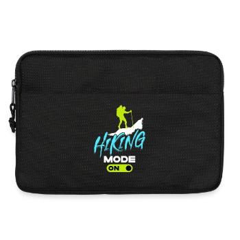 Glacier Hiking Hikers Mountains Statement Tours - Laptop bag 13" - black - Front