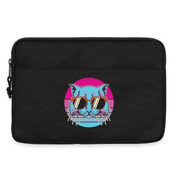 cat, cat then, I love cats - Laptop bag 13" - black - Front