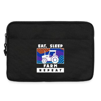 Traktor Statement Bauer Landwirtschaft Bauernhof - Laptoptasche 13" - Schwarz - Vorne