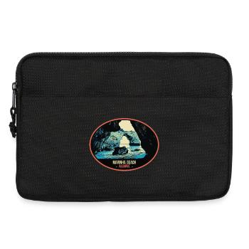 Sea cave in the Algarve explore the hidden beauty - Laptop bag 13" - black - Front