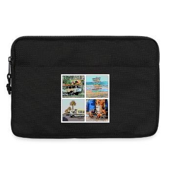 CAMPING - Laptop bag 13" - black - Front
