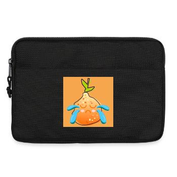 SADNESS - SAD ORANGE - SUMMER FRUITS - Laptop bag 13" - black - Front