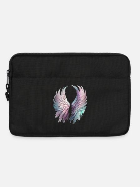 Ätherische Pastellflügel - Laptoptasche 13" - Schwarz