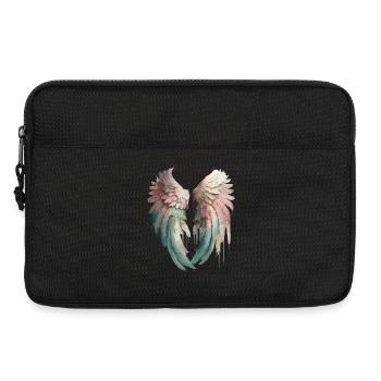 Engelsflügel - Laptoptasche 13" - Schwarz - Vorne